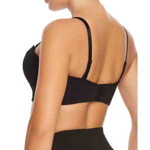 Brasier con realce de busto y cubrimiento de abdomen alto