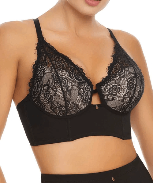 Brasier con realce de busto y control de abdomen alto