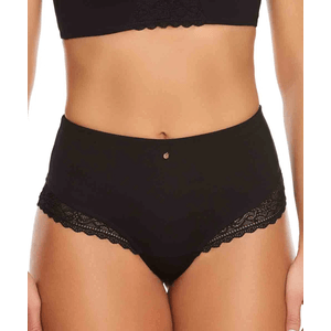 Panty en encaje tipo tanga con control de abdomen bajo