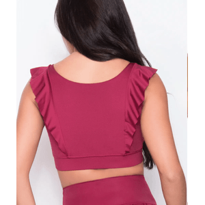 Top deportivo con control de abdomen y espalda