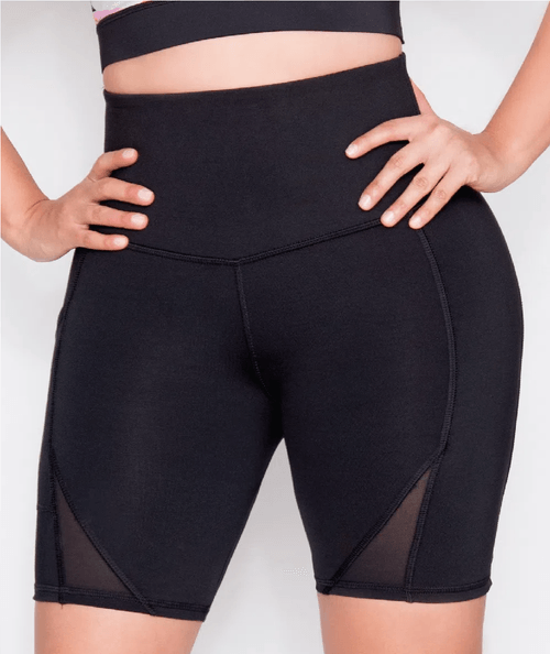 Short deportivo con realce de glúteos  y control de abdomen
