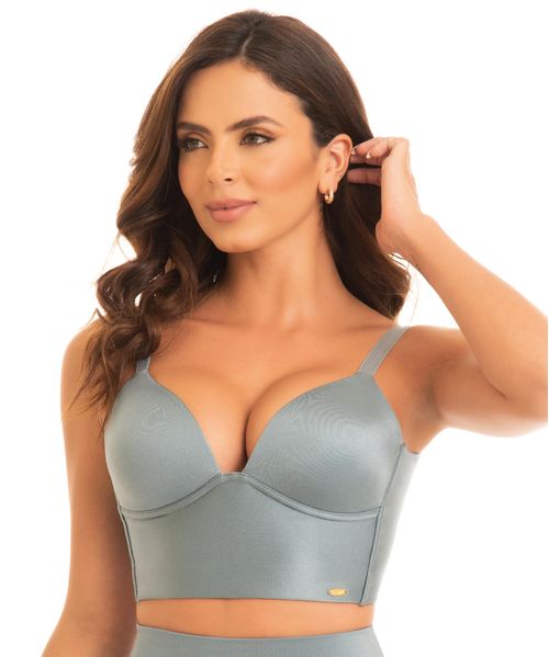 brasier con control de abdomen alto y realce de busto