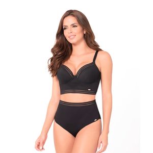 Brasier con control de abdomen alto y realce de busto