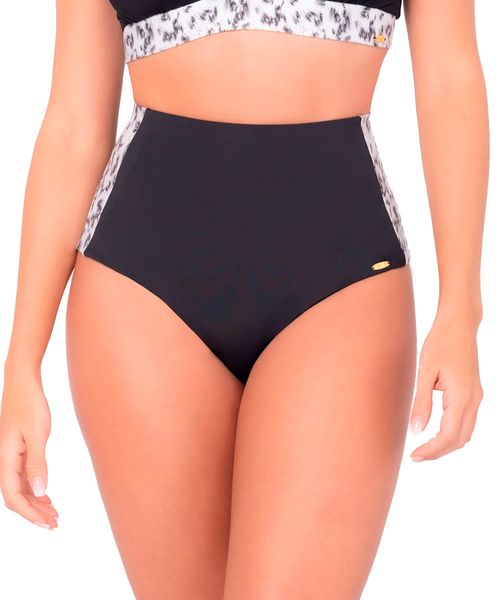 Panty vestido de baño con control abdominal y realce de gluteos