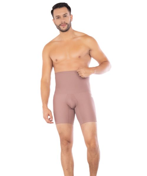 Bóxer con control en el torso y moldeo abdominal